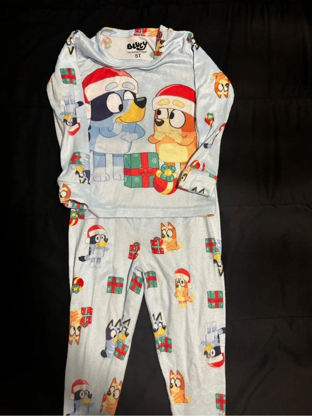 Bluey Holiday Pajama Sets- 5T